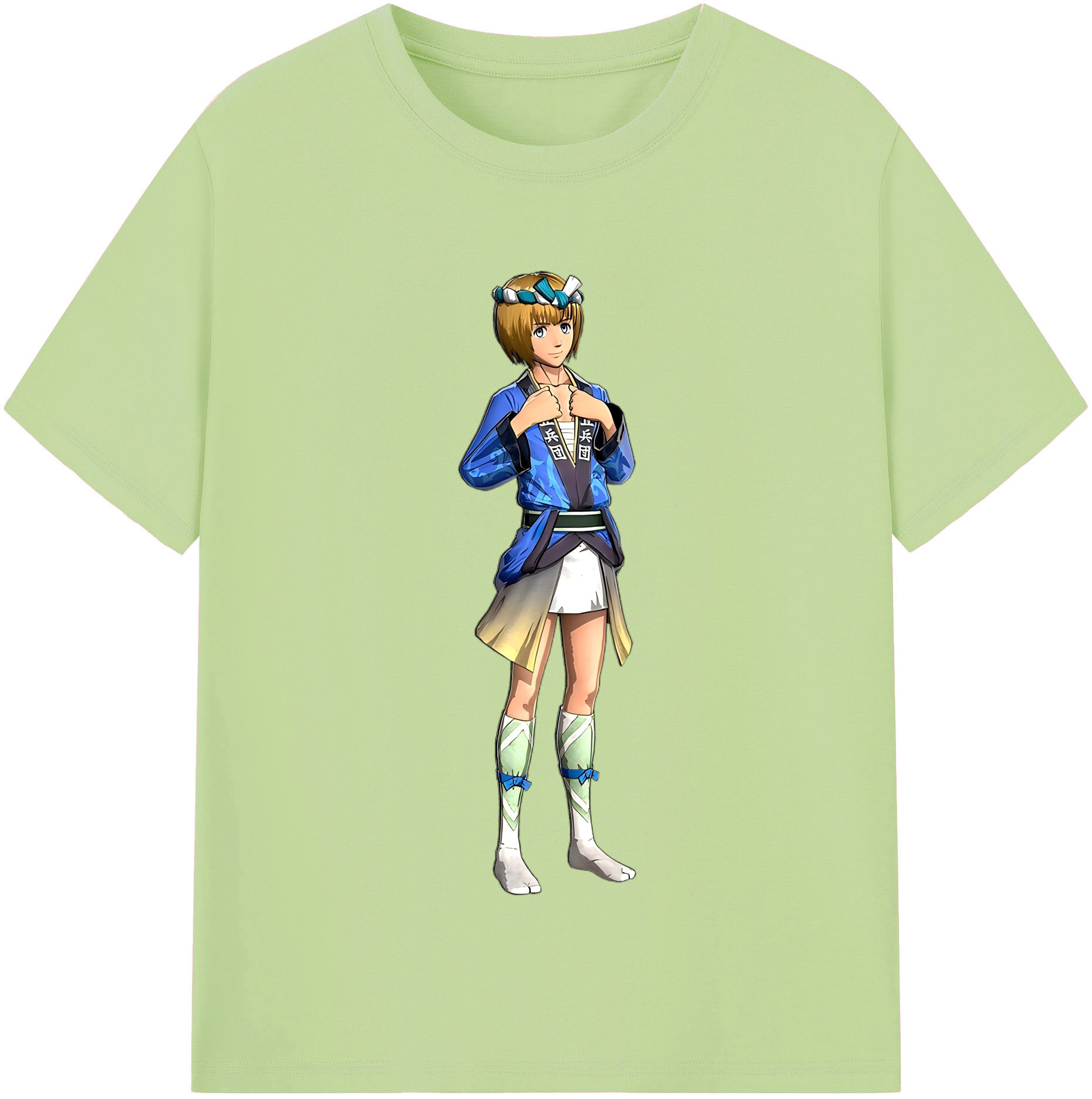 （画像用） 進撃の巨人 アルミン·アルレルト Attack on Titan Armin Arlert 綿100％半袖Tシャツ（フロントプリント）